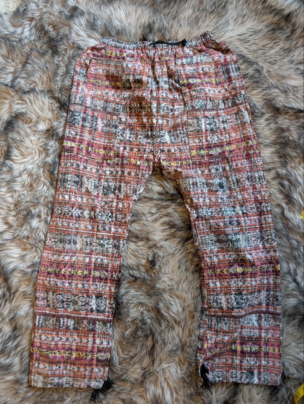 Unisex Festival Style Woven Pants.